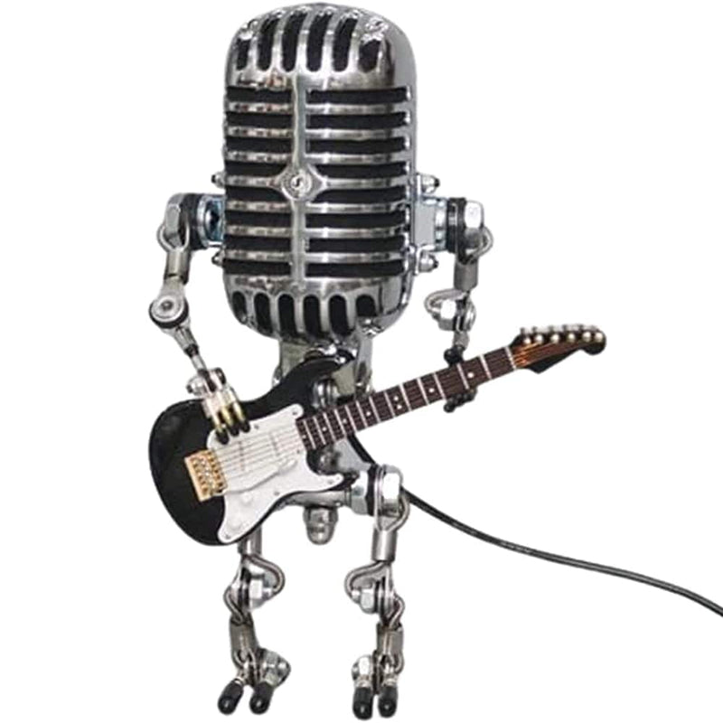 [EDIÇÃO LIMITADA] Microfone Vintage + Guitarra de Brinde microfone - brin - 237 VF Villa Kids Guitarra Preta 