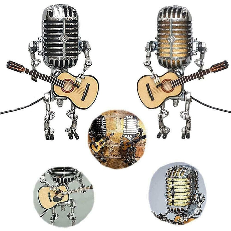 [EDIÇÃO LIMITADA] Microfone Vintage + Guitarra de Brinde microfone - brin - 237 Kidslandia 