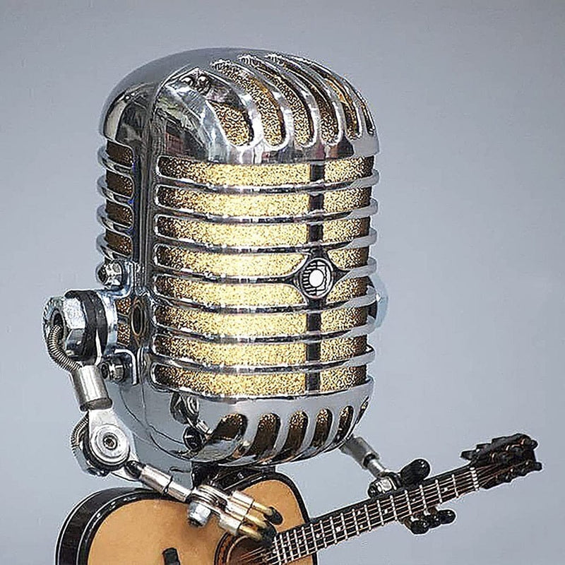 [EDIÇÃO LIMITADA] Microfone Vintage + Guitarra de Brinde microfone - brin - 237 Kidslandia 