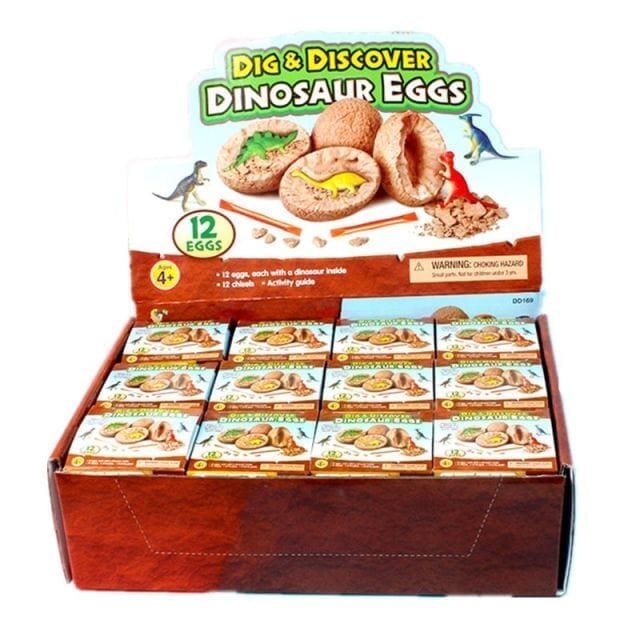 Encontre o Dinossauro - Brinquedo 12 Ovos Para Encontrar O Dinossauro Dinossauro - Brin - 102 VF Villa Kids 
