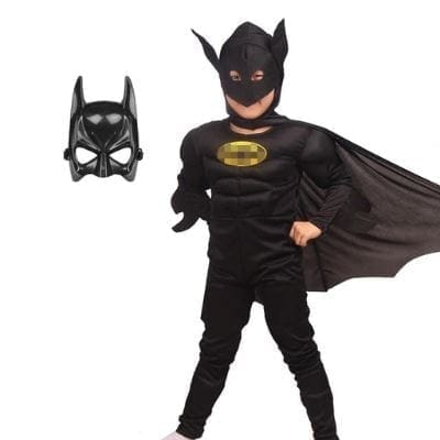 Fantásia Batman Homem Morcego Fantásia - fant - 110 VF Villa Kids Batman Dark P 
