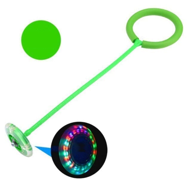 Jumper Smart Ball - PULA CORDA GIRATÓRIO COM LED Jumper -brin-133 Kidslandia Verde 