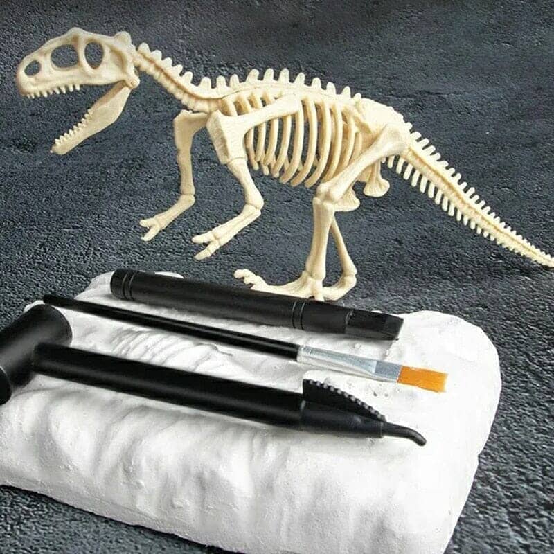 Kit Escavação Fósseis Mundo Jurássico Kit de Escavação Fósseis-bri-289 Vf Villa Kids 