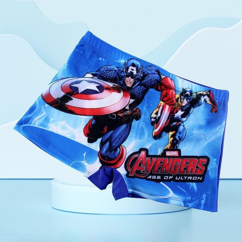 Kit Natação Marvel natação-vest-141 VF Villa Kids Sunga Avengers M 