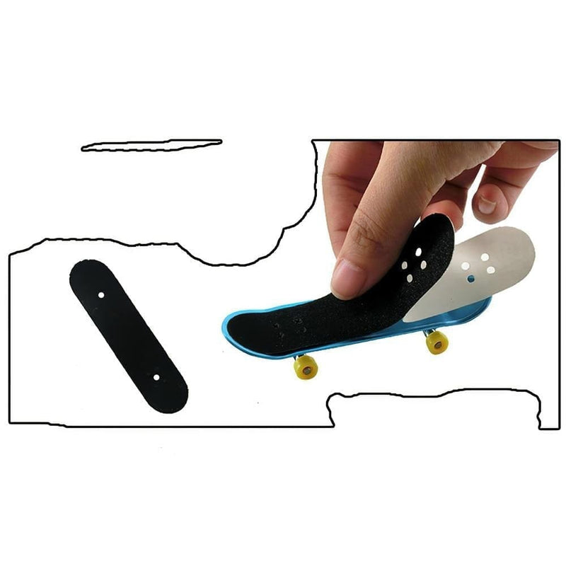 Kit Skate de Dedo Profissional - Fingerboard Skate -brin - 145 VF Villa Kids 