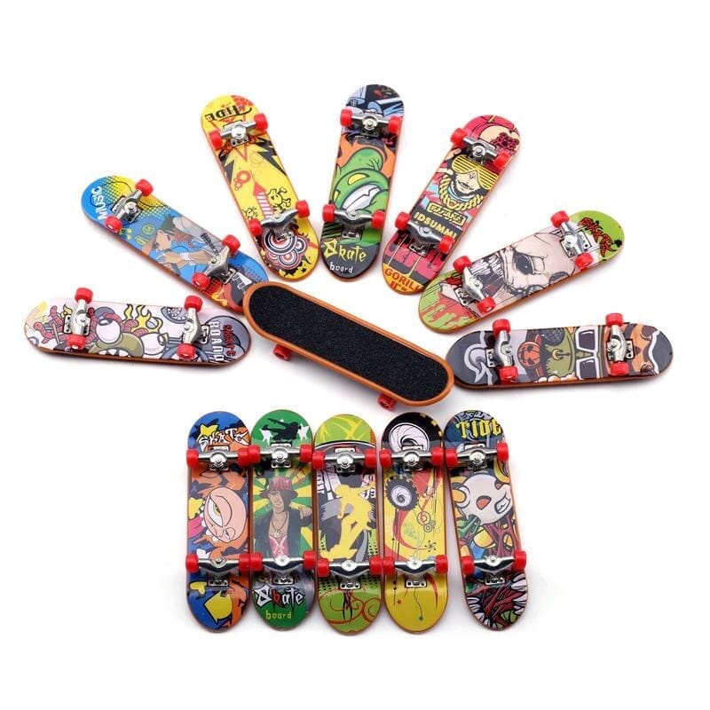 Kit Skate de Dedo Profissional - Fingerboard Skate -brin - 145 VF Villa Kids 