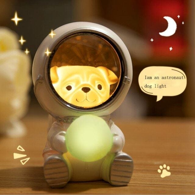Luminária de Astronauta Pet - Para Crianças Luminária -brin - 152 VF Villa Kids 