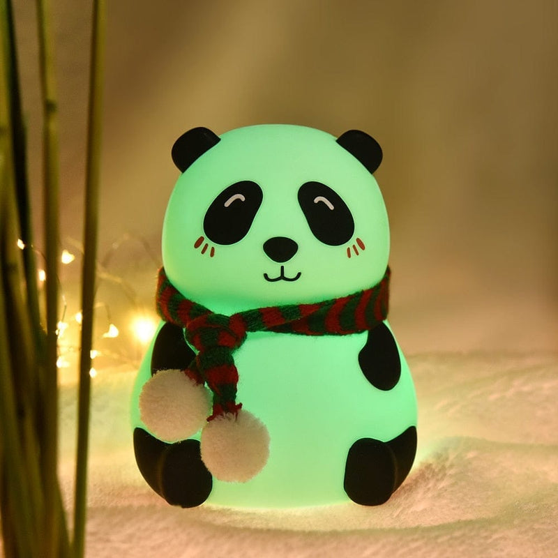 Luminária De Panda Com Led USB Silicone Luminária -brin - 154 VF Villa Kids 