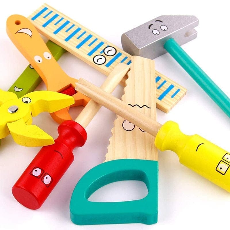 Maleta de ferramentas infantil em madeira Maleta -brin - 161 VF Villa Kids 