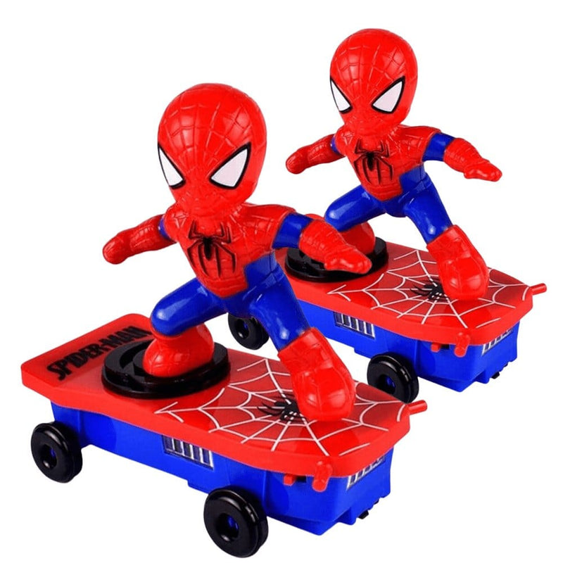 Marvel Spider-Man Skatista Elétrico Spider-Man Skatista Elétrico3-bri-305 VF Villa Kids 2 unidades 