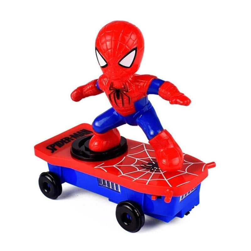 Marvel Spider-Man Skatista Elétrico Spider-Man Skatista Elétrico3-bri-305 VF Villa Kids 1 unidade 