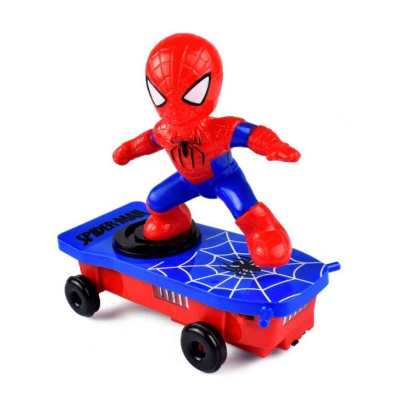 Marvel Spider-Man Skatista Elétrico Spider-Man Skatista Elétrico3-bri-305 VF Villa Kids 