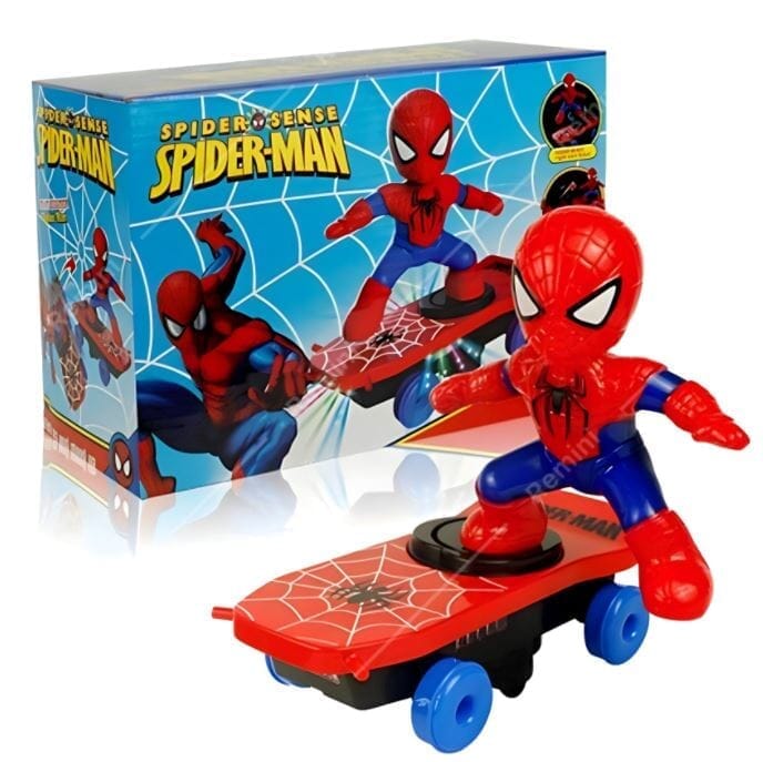 Marvel Spider-Man Skatista Elétrico Spider-Man Skatista Elétrico3-bri-305 VF Villa Kids 