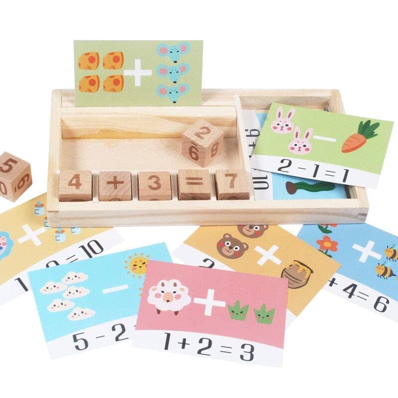 Matemática Divertida a Melhor Forma de ensinar Seus Filho(a)! Brinquedo-bri-258 Kidslandia 