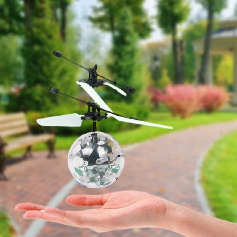 Mini Drone com Led e sensor de movimentor - VF Villa Kids - Mini Drone com Led -bri-376 - VF Villa Kids - - -