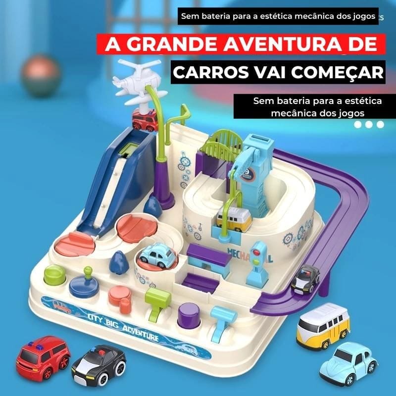 Pista Adventure de Carros™ Pista Adventure -brin- 190 VF Villa Kids 