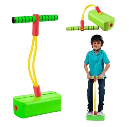 Pule Pongi Pro™ - Pula-Pula com elástico para Crianças Pule Pongi Pro™ -brin-201 VF Villa Kids Verde 