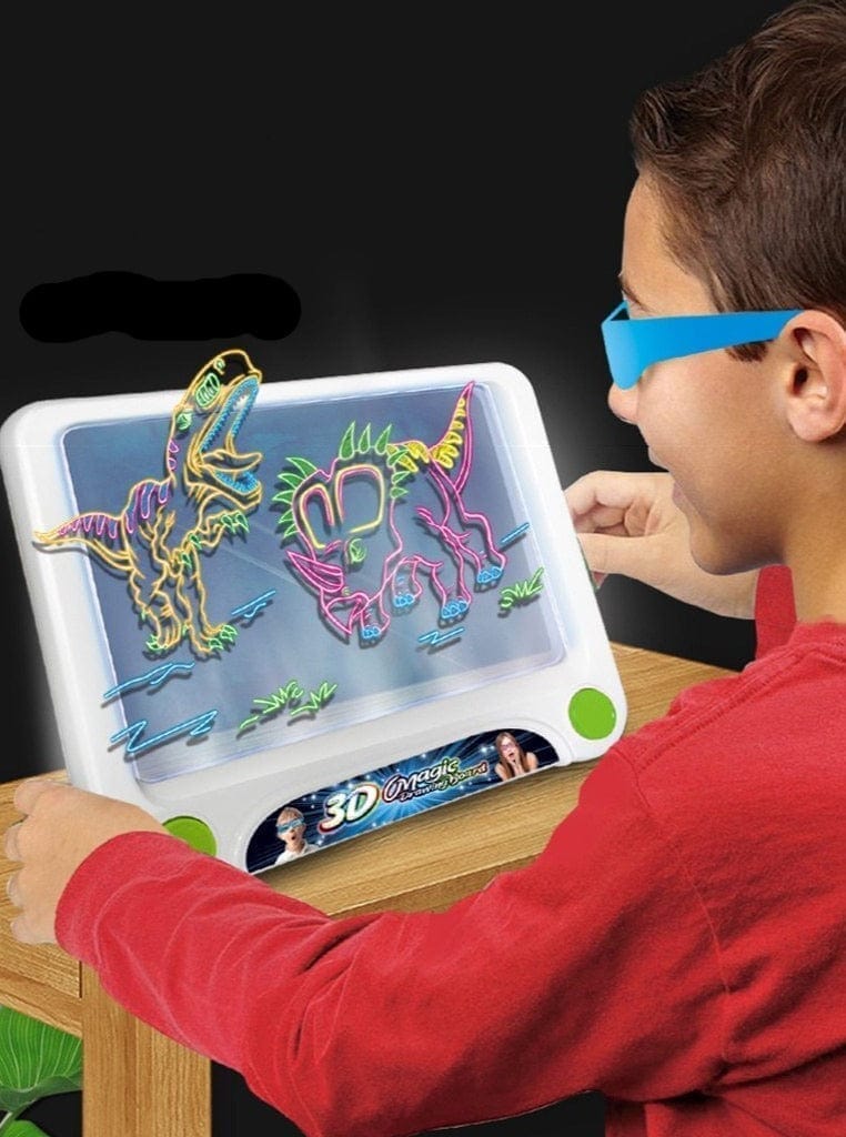 Quadro De Pintura Fluorescente 3D Para Crianças Quadro De Pintura -edu-203 Kidslandia 