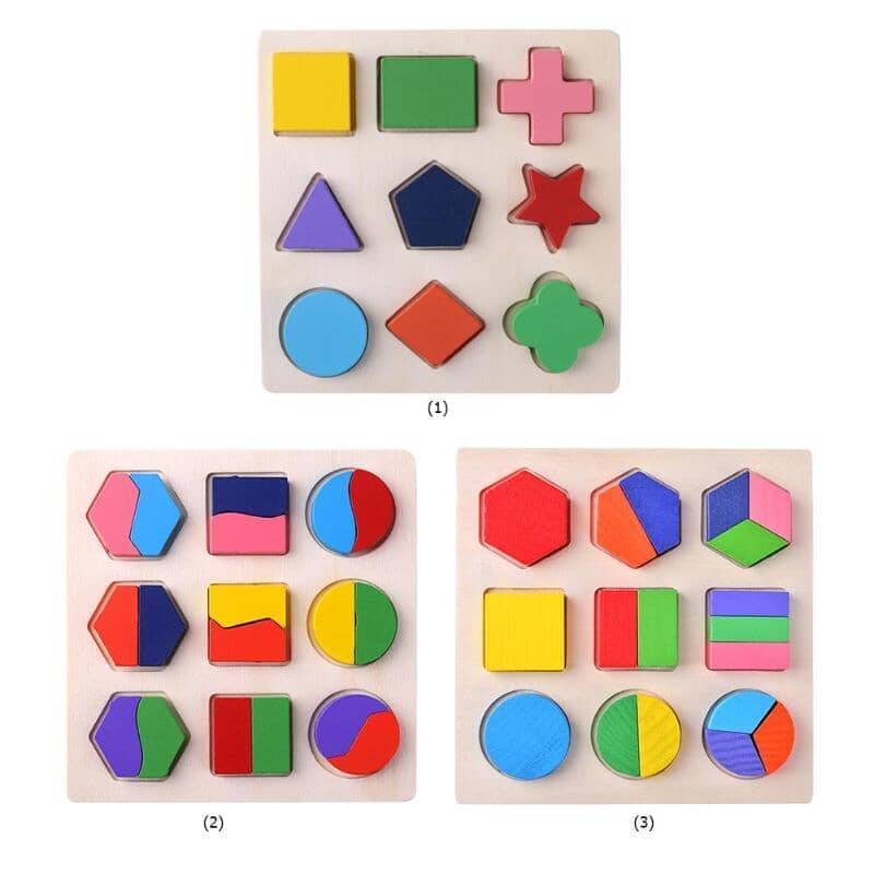 Quebra-cabeça Montessori quebra cabeça montessori -edu-208 Kidslandia 