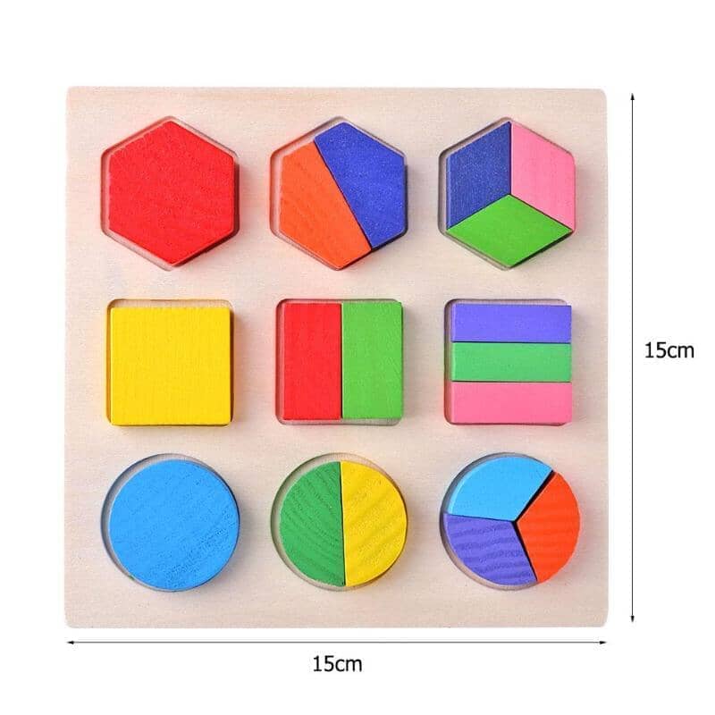 Quebra-cabeça Montessori quebra cabeça montessori -edu-208 Kidslandia 