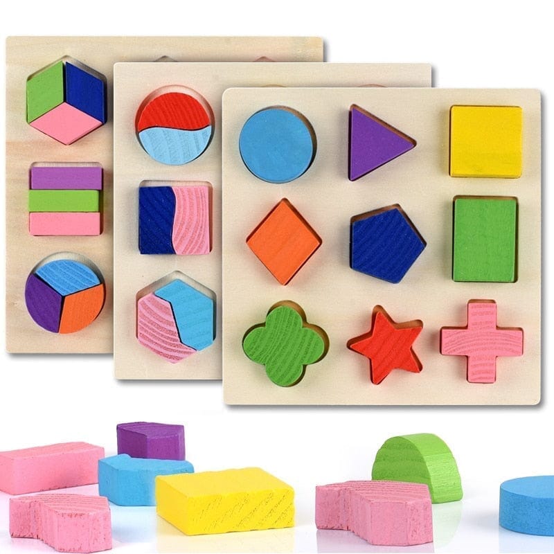 Quebra-cabeça Montessori quebra cabeça montessori -edu-208 Kidslandia 