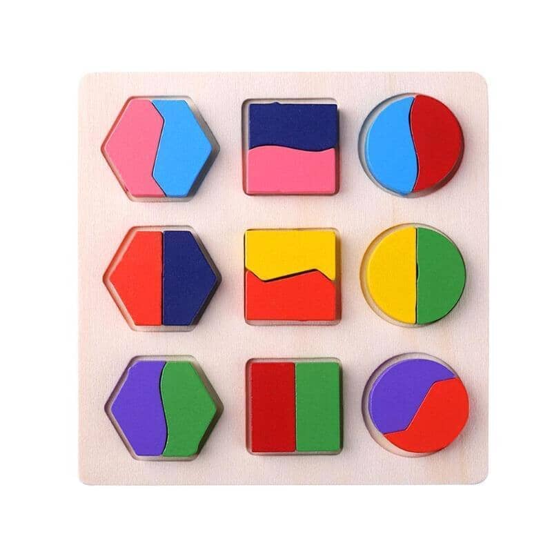 Quebra-cabeça Montessori quebra cabeça montessori -edu-208 Kidslandia B 