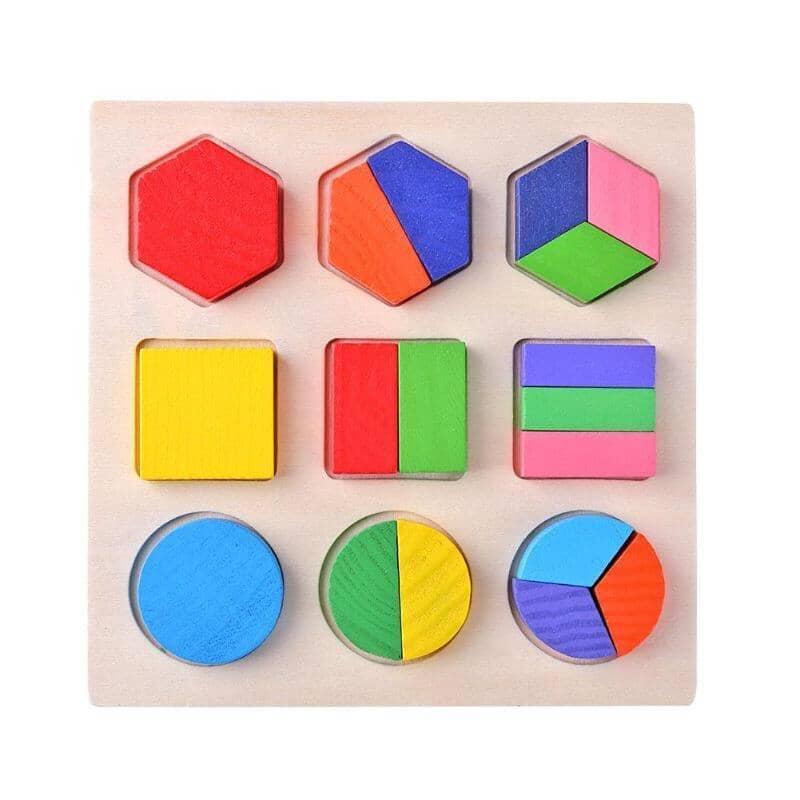 Quebra-cabeça Montessori quebra cabeça montessori -edu-208 Kidslandia C 