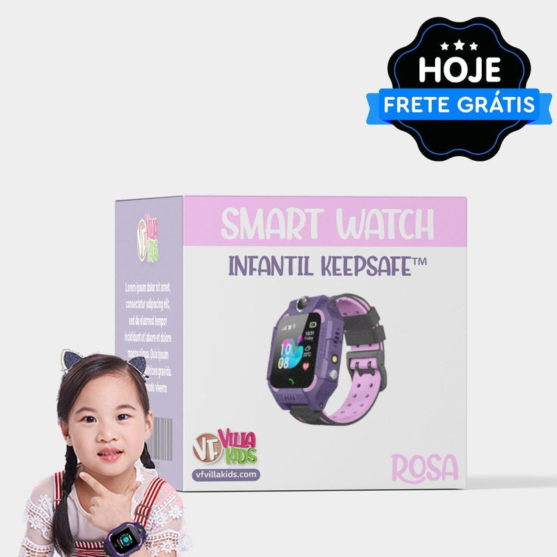 Smart Watch Infantil Keep [EDIÇÃO LIMITADA] smartwatch - brin - 217 VF Villa Kids 