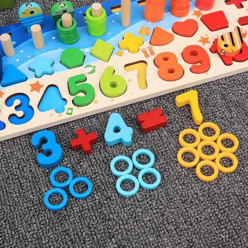 Ciieeo 1 Conjunto Brinquedos Jogo De Operação Para Crianças Jogo De  Tabuleiro Jogos De Matemática Para Crianças 8-12 Placa De Multiplicação  Madeira Quebra-cabeça Filho Tabuleiro De Jogo