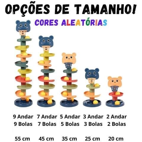 Torre giratória brinquedo educativo infantil Torre giratória - brin - 228 Kidslandia 