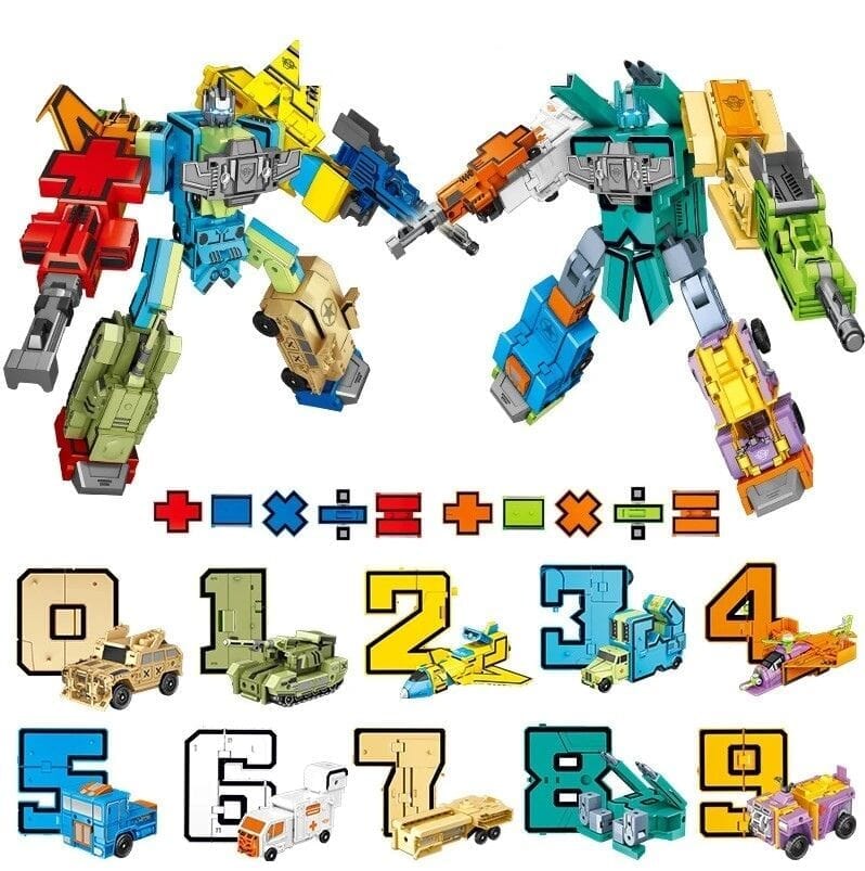 Transformers Marvin - Números em Ação! Marvin - Números em Ação-bri-331 VF Villa Kids 