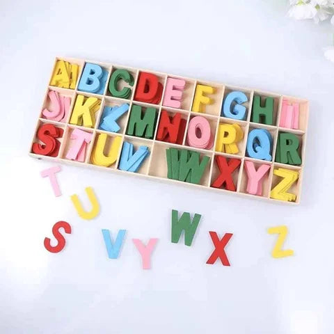 O alfabeto completo - Brinquedo Montessori