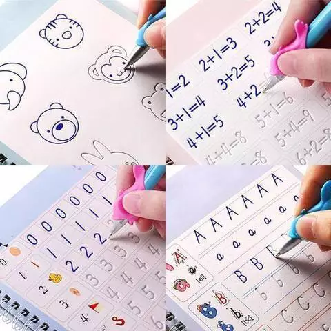 Imagem Caderno de Caligrafia Reutilizável